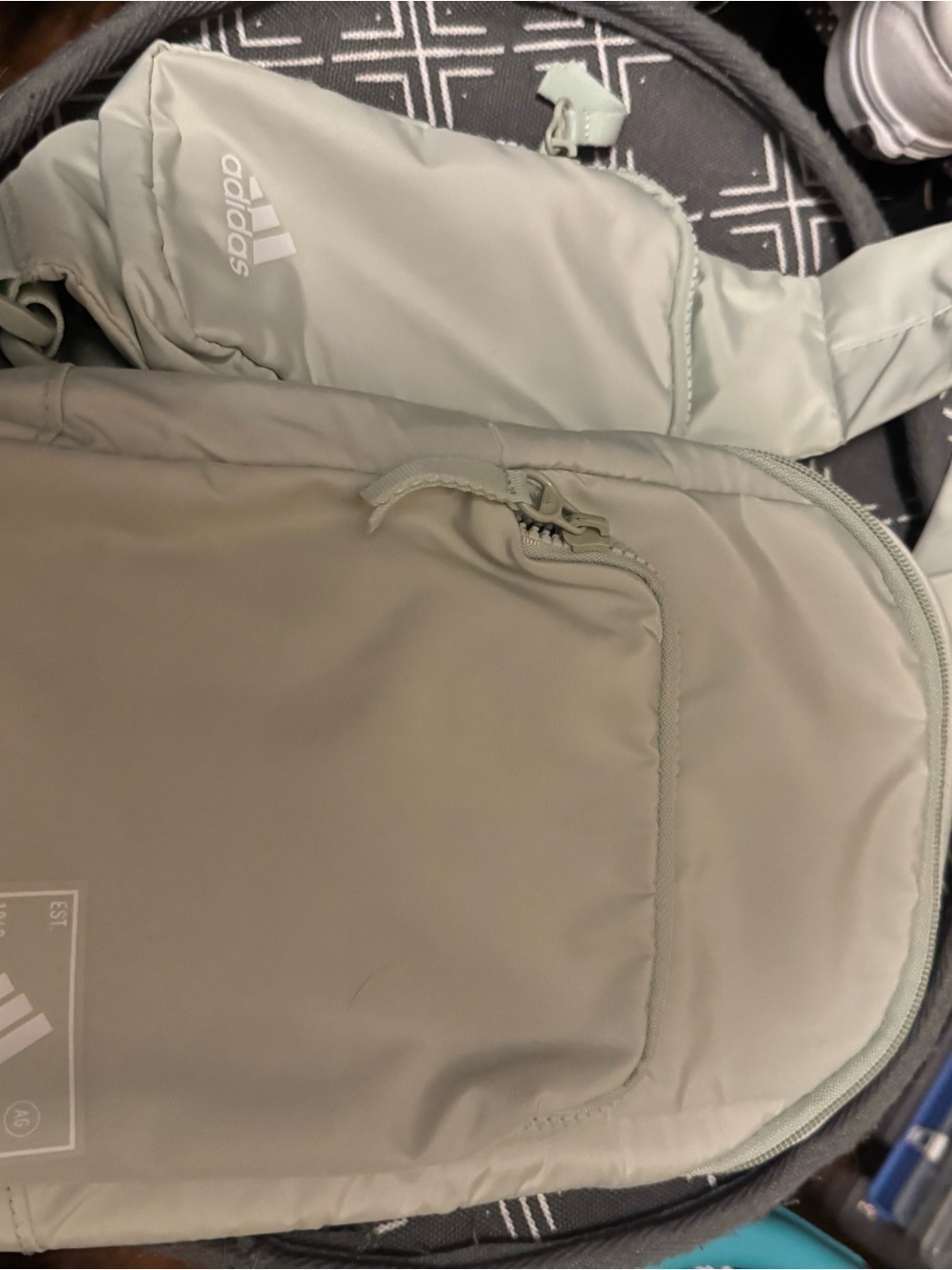 Adidas Women’s Backpack in Light Sage Green